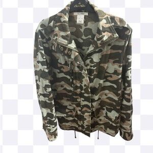 K. Jordan Camouflage Jacket great condition